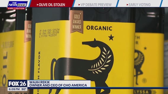 $2.5 million worth of olive oil stolen in Houston, investigation underway