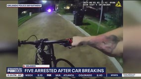 5 arrests in string of car break-ins, police say