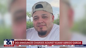 DOJ charges Kilmar Abrego Garcia with human trafficking