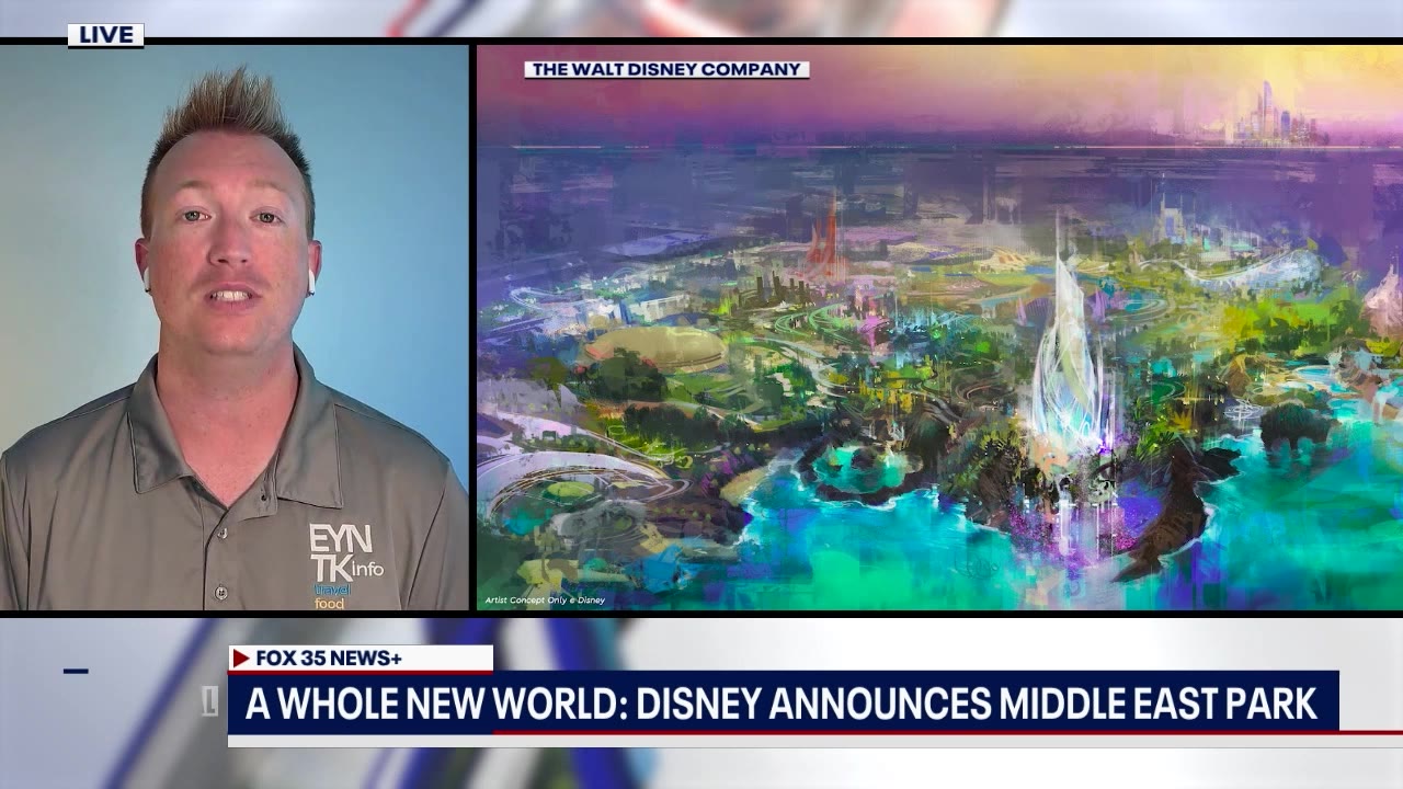 Disney Abu Dhabi announced as company's first Middle East theme park destination