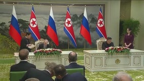 Russia's Vladimir Putin, North Korea sign mutual defense pact