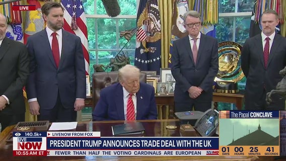 Trump announces trade deal with UK, cuts tariffs on some goods