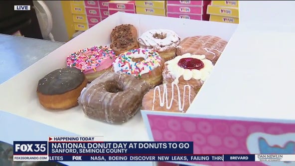 National Doughnut Day at Donuts To Go