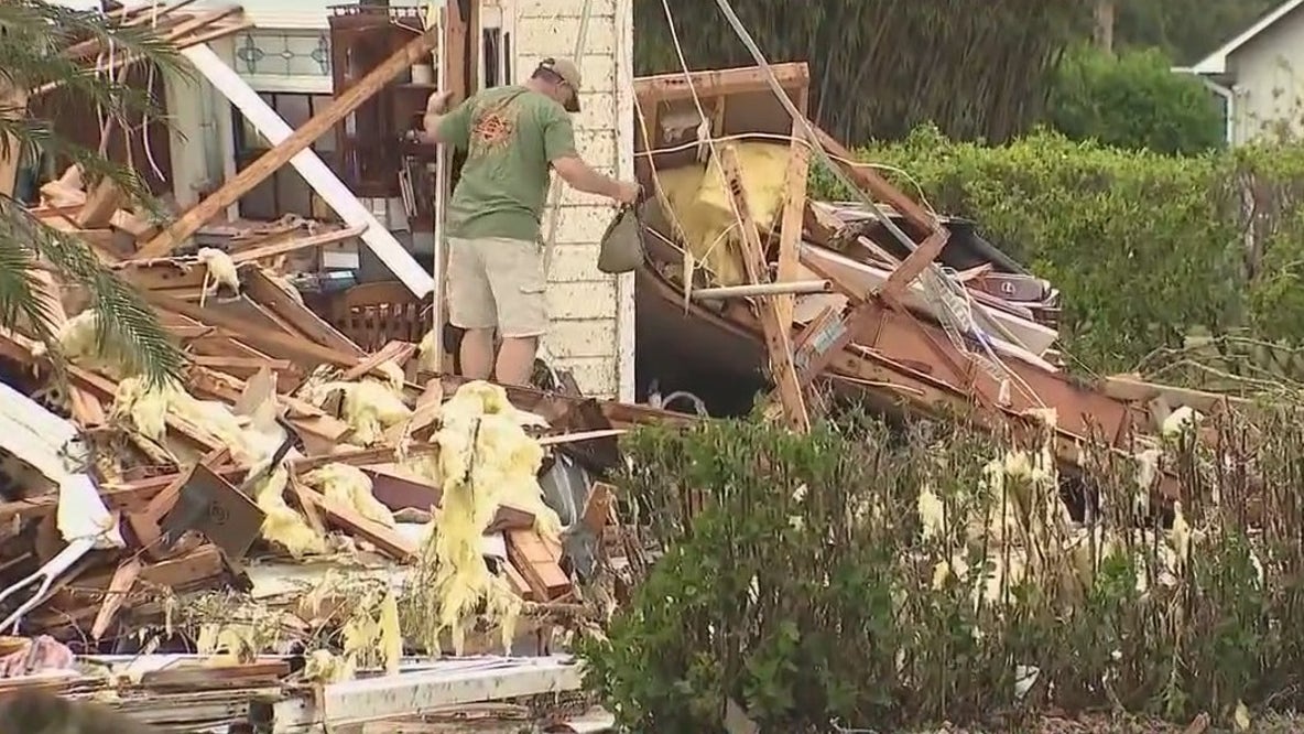 Homes damaged after tornado hits Lake Mary neighborhood