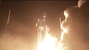 SpaceX launches Falcon 9 rocket early Saturday morning from Florida's Space Coast