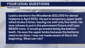 Your Legal Questions: Oct. 29, 2024