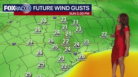 Houston weather: Unseasonably warm day for Saturday