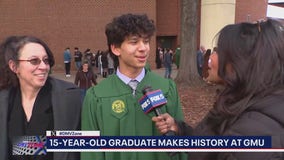 15-year-old graduates from GMU