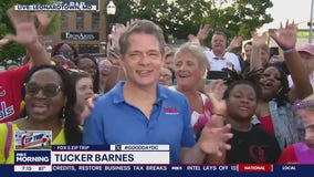 Zip Trip to Leonardtown: Crowd chat with Tucker Barnes