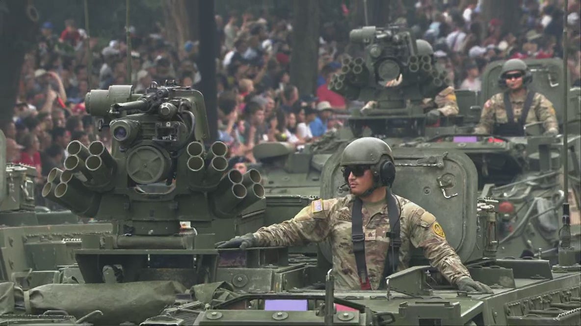 Military parade video: War on Terror era