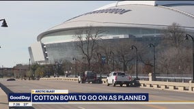 Winter storm Cotton Bowl preparations