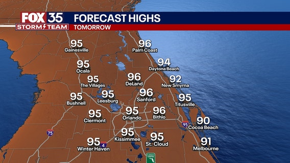 Orlando weather: Central Florida sizzles as heat wave intensifies ahead of weekend