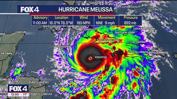 Hurricane Melissa makes landfall in Jamaica