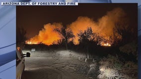 2 wildfires burning near Yuma