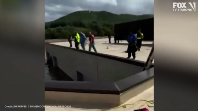 Tennessee hospital floods, forcing 'dangerous' helicopter rescue