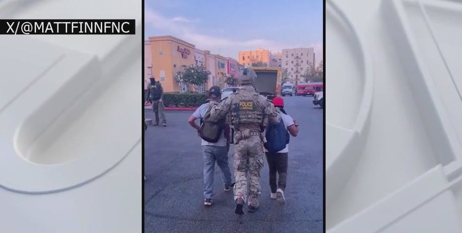 Multiple arrests made in federal immigration raid at LA Home Depot