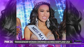 Drag artist Queen Angelina newly crowned transgender Miss Maryland USA, decision to relocate