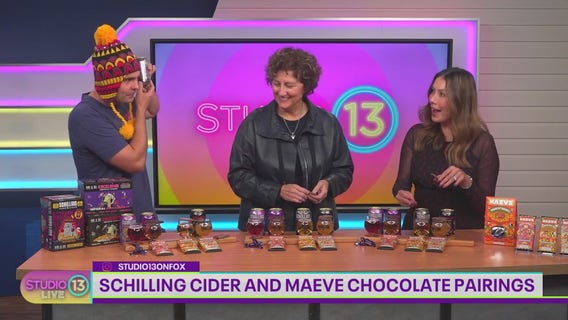 Celebrating National Cider Month with Schilling Cider and Maeve Chocolate