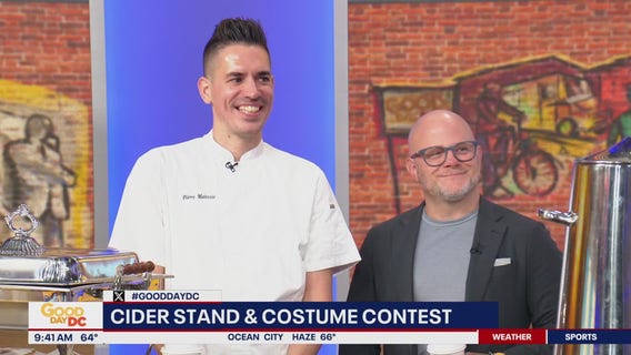 Le Diplomate's Cider Stand and Costume Contest