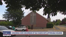 Concerns over conversion of old church into affordable housing