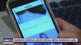 Surgeon General urges social media warning label