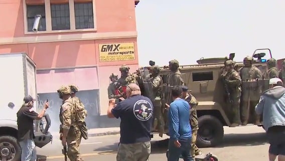 ICE raids LA: Protests break out after dozens taken into custody by federal agents