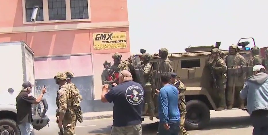 ICE raids LA: Protests break out after dozens taken into custody by federal agents