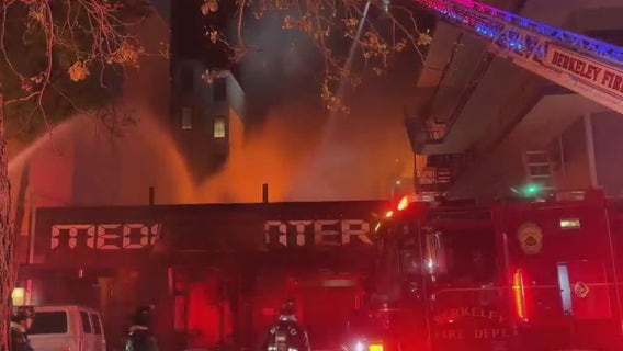 Predawn fire destroys longtime Berkeley media center