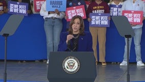 VP Harris holds AZ rally as Election Day nears