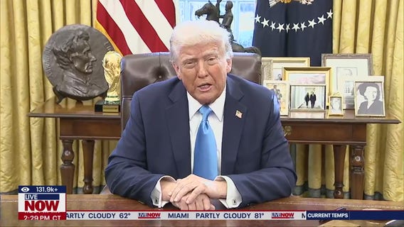 Trump says he's given orders for Iran to be 'obliterated' if it assassinates him