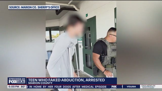 Florida teen, 17, charged in alleged hoax abduction, shooting: Officials