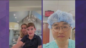 Young surgeon-to-be gets surprise visit from Chicago doctor