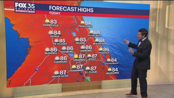 Orlando AM Weather Forecast: Cold front brings big chill