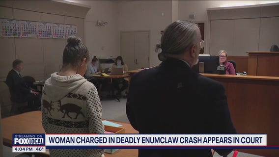 Woman charged in deadly Enumclaw crash appears in court