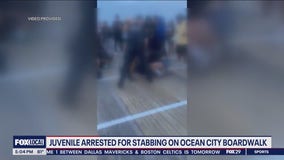 Juvenile arrested for Ocean City boardwalk stabbing that sparked Memorial Day chaos