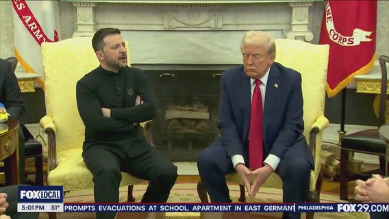 Zelenskyy, Trump, Vance argue in front of media in Oval Office