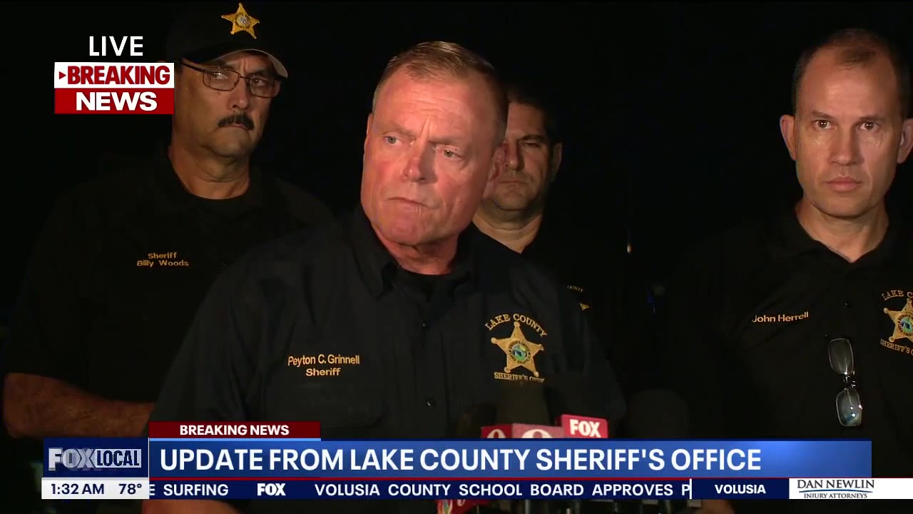 Lake County deputy killed, 2 others hurt in 'ambush' inside Florida home, sheriff says