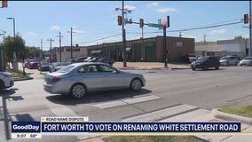 Fort Worth to vote on renaming White Settlement Road