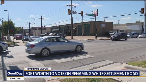 Fort Worth to vote on renaming White Settlement Road