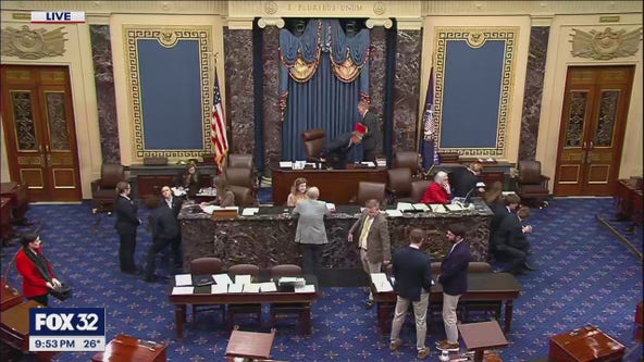 Senate voting on possible shutdown deal