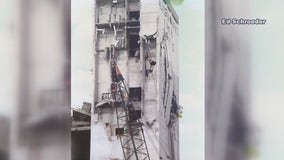 Grain elevator being demolished to expand Galveston's port capacity