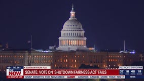 Vote on 'Shutdown Fairness Act' fails 53-43
