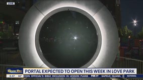 Portal expected to open this week in Love Park