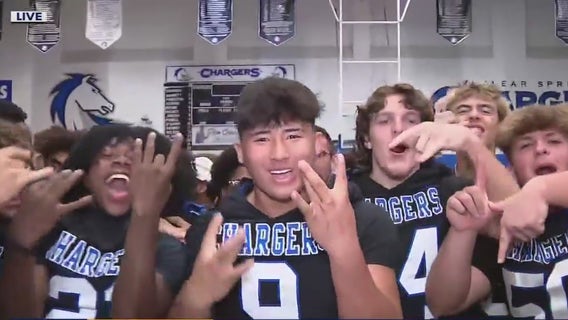 Clear Springs HS has Friday Football Fever!