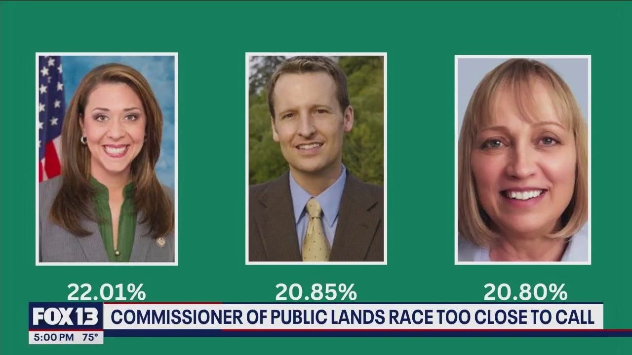 Commissioner of Public Lands race to close to call FOX 13 Seattle