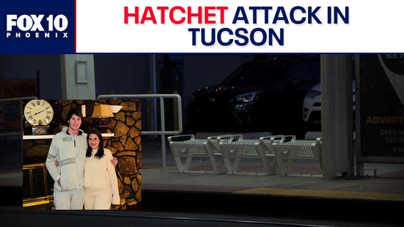 Tucson hatchet attack leaves husband on life support
