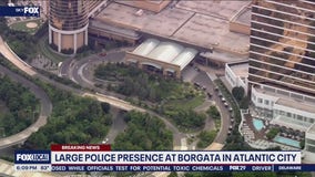 Large police presence at Borgata Hotel and Casino in Atlantic City