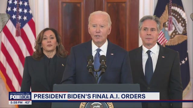 President Biden's final AI orders