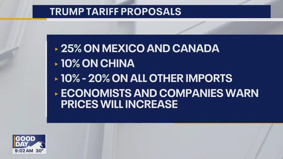Economists say US tariffs will increase prices, Trump denies claims