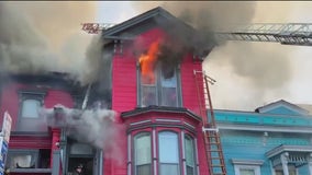 Fire burns monk's quarters at San Francisco Buddhist temple